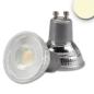 Preview: GU10 LED Strahler 5W, 45°, prismatisch, warmweiß, dimmbar, CRI90
