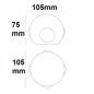 Preview: LED Wandleuchte Up&Down 4*1W CREE, IP54, sandweiß, warmweiß