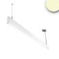 Preview: LED Hängeleuchte Linear Up&Down 1200, 40W, prismatisch, linear- u. 90° verbindbar, weiß, warmweiß