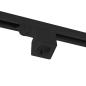Preview: 3-Phasen Adapter mit Schutzkontaktstecker, schwarz, inkl. 6A Sicherung