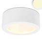 Preview: LED Aufbauleuchte LUNA 18W, weiß, rund, DN173, indirektes Licht, warmweiß, dimmbar