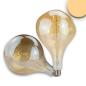 Preview: E27 Vintage Line LED Dekobirne 165, 4W ultrawarmweiß, Glas amber, dimmbar