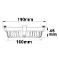 Preview: LED Downlight blendungsreduziert, 25W, rund, DN190, CRI90, Switch 3000|3500|4000K, dimmbar