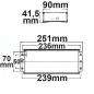 Preview: LED PWM-Trafo 48V/DC, 0-400W, 1-10V dimmbar, IP67