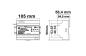 Preview: LED Hutschienen-Trafo MW HDR-150-24, 21.6~29V/DC, 0-150W