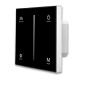 Preview: Sys-Pro 1 Zone Touch/Funk-Dimmer 230V schwarz, 360VA, Phasenan-/Abschnitt wählbar
