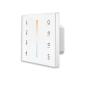 Preview: Sys-Pro weißdynamische 4 Zonen Einbau-Touch-Fernbedienung + DMX-Output, weiß, 230V
