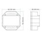 Preview: Sys-Pro Push/Funk Mesh-Dimmer mit 0/1-10V Output und Switch 85-265V 1,5A