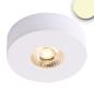 Preview: LED Ein- und Unterbauleuchte MiniAMP weiß, 3W, 24V DC, warmweiß, dimmbar