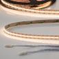 Preview: LED CRI930 MiniAMP Flexband, 12V DC, 6W, IP20, 3000K, 500cm, beids. 30cm Kabel + maleAMP, 300 LED/m