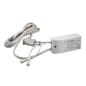 Preview: LED Trafo MiniAMP 12V/DC, 0-30W, 200cm Kabel mit Flachstecker, sekundär 2 female Buchsen