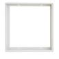 Preview: Aufbaurahmen weiß RAL 9016, Höhe 5cm, für LED Panels 625x625, vormontiert zur Schnellmontage