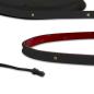 Preview: LED UV-C MiniAMP Flexband 270nm, 12V DC, 6W, IP54, 58cm, schwarz, eins. Kabel + maleAMP, 24 LED/m