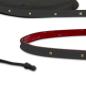 Preview: LED UV-C MiniAMP Flexband 270nm, 12V DC, 12W, IP54, 116cm, schwarz, eins. Kabel + malePlug, 24 LED/m