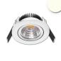 Preview: LED Einbauleuchte 68 MiniAMP alu gebürstet 5W, 24V DC, 2700K, dimmbar