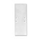 Preview: Endkappe EC66 Aluminium silber für Profil 2SIDE, 2 STK, inkl. Schrauben