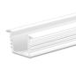 Preview: LED Einbauprofil DIVE12 Aluminium weiß RAL 9010, 200cm