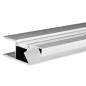 Preview: LED Aufbauleuchtenprofil HIDE ASYNC Aluminium eloxiert, 200cm