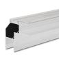 Preview: LED Eckprofil HIDE ANGLE Aluminium weiß RAL 9003, 200cm
