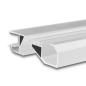 Preview: LED Sockelleistenprofil HIDE BOTTOM weiß RAL 9003