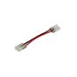 Preview: Kontakt-Verbinder mit Kabel Universal (max. 5A) K2-28 für 2-pol. IP20 Flexstripes mit Breite 8mm