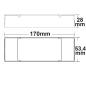 Preview: DALI DT8 1 Adresse Universal Push-Dim PWM-Dimmer, 4 Kanal, 12-36V 4x5A, 48V 4x3A