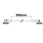 Preview: MiniAMP male-Stecker zu MR16/GU5.3 Fassung (max. 3A), 50cm