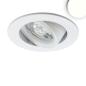 Preview: LED Einbauleuchte Slim68 weiß, rund, 9W, neutralweiß, dimmbar