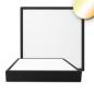 Preview: LED Deckenleuchte PRO schwarz, 30W, eckig, 300x300mm, ColorSwitch 2700|3000|4000K, dimmbar