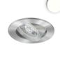 Preview: LED Einbauleuchte Slim68 Alu gebürstet, rund, 9W, neutralweiß, dimmbar