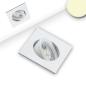 Preview: LED Einbauleuchte Slim68 weiß, eckig, 9W, warmweiß, dimmbar