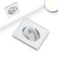 Preview: LED Einbauleuchte Slim68 weiß, eckig, 9W, neutralweiß, dimmbar