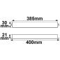 Preview: LED PWM-Trafo 24V/DC, 0-240W, Push/DALI-2 dimmbar, IP67, SELV, flach, ultraschmal