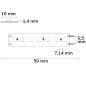 Preview: LED CRI Food Flexband Bread, 24V DC, 14,4W, IP20, 5m Rolle, 140 LED/m