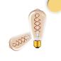 Preview: E27 Vintage Line LED ST64 Edisonbulb, Amber, 4W, 2200K
