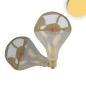 Preview: E27 Vintage Line LED Roundbulb A125, unregular, Amber, 4W, 2200K