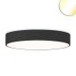 Preview: LED Deckenleuchte schwarz, 105W, rund, DN800, ColorSwitch 3000|3500|4000K, dimmbar