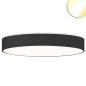 Preview: LED Deckenleuchte schwarz, 160W, rund, DN1000, ColorSwitch 3000|3500|4000K, dimmbar
