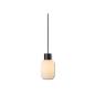 Preview: Pendelleuchte, white Glas, schmal, E27, 50-300cm, exkl. Leuchtmittel, exkl. Baldachin