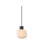 Preview: Pendelleuchte, white Glas, rund, E27, 50-300cm, exkl. Leuchtmittel, exkl. Baldachin