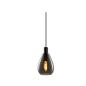Preview: Pendelleuchte, Smoky Glas, E27, 50-300cm, exkl. Leuchtmittel, exkl. Baldachin