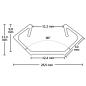 Preview: LED Eckprofil CORNER11n Aluminium weiß RAL9010, 200cm