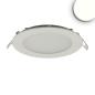 Preview: LED Downlight, 9W, rund, ultraflach, blendungsreduziert, weiß, neutralweiß, dimmbar CRI90