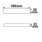 Preview: LED Trafo 24V/DC, 0-100W, IP66, SELV, flach, ultraschmal