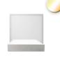 Preview: LED Deckenleuchte PRO weiß, 8W, eckig, 120x120mm, ColorSwitch 2700|3000|4000K, dimmbar