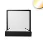 Preview: LED Deckenleuchte PRO schwarz, 8W, eckig, 120x120mm, ColorSwitch 2700|3000|4000K, dimmbar