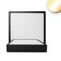 Preview: LED Deckenleuchte PRO schwarz, 15W, eckig, 170x170mm, ColorSwitch 2700|3000|4000K, dimmbar