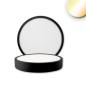 Preview: LED Deckenleuchte PRO schwarz, 8W, rund, DN120, ColorSwitch 2700|3000|4000K, dimmbar