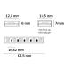 Preview: LED AQUA RGB+WW Flexband, 24V DC, 19W, IP68, 5m Rolle, 96 LED/m