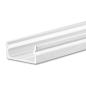 Preview: LED Aufbauprofil PURE14 S Aluminium weiß, 300cm